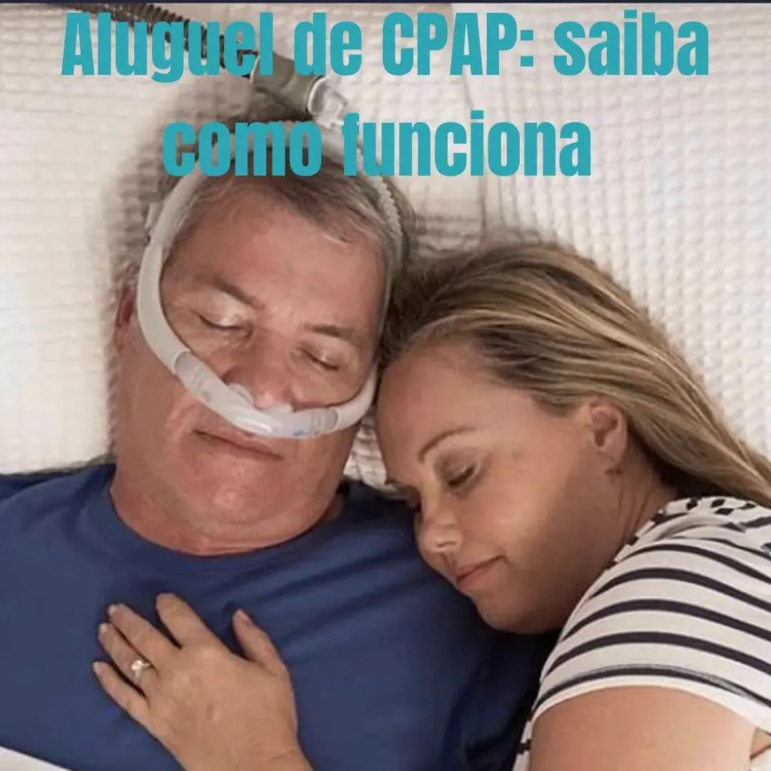Equipamento CPAP disponível para locação