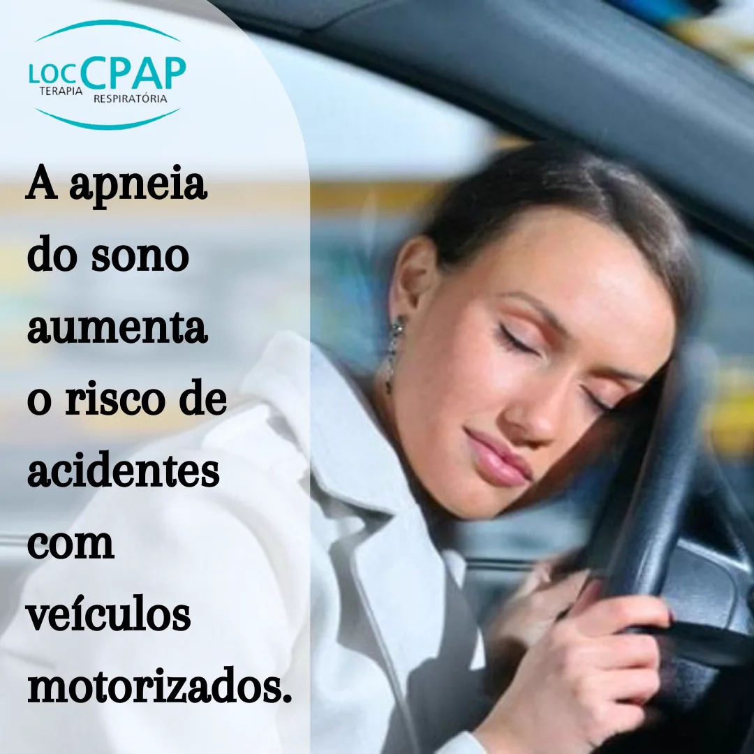 Alerta sobre apneia do sono e risco de acidentes com veículos