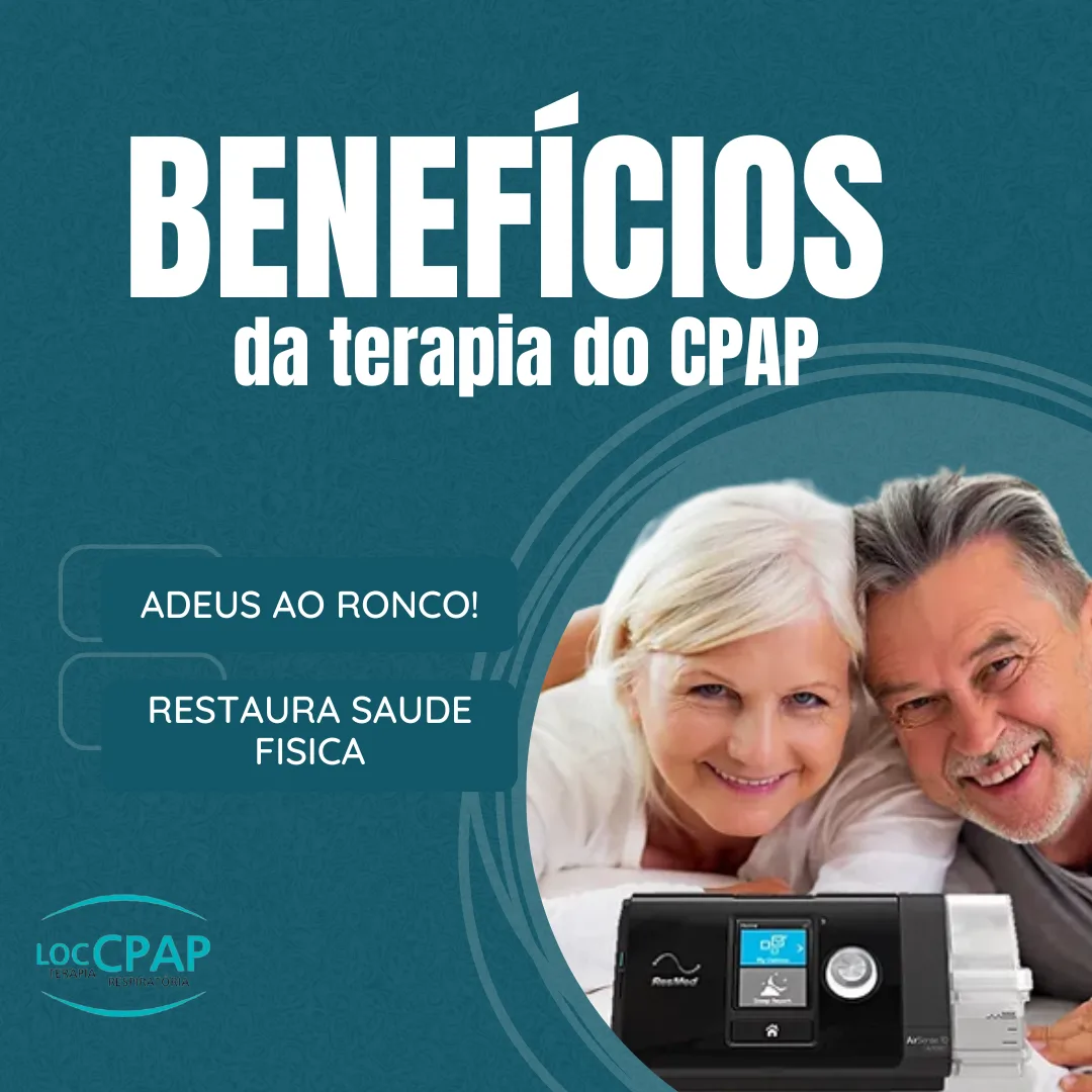 Benefícios da terapia com CPAP para apneia do sono
